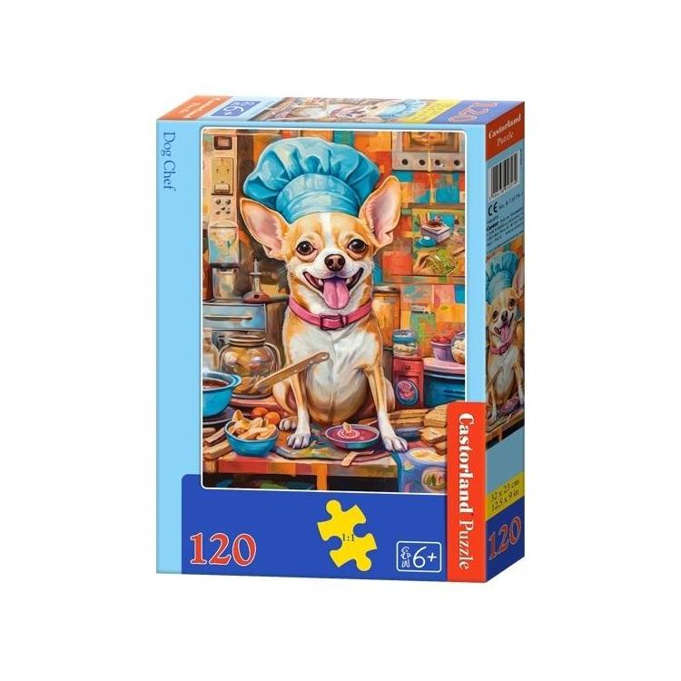 Puzzle 120 Dog Chef CASTOR
