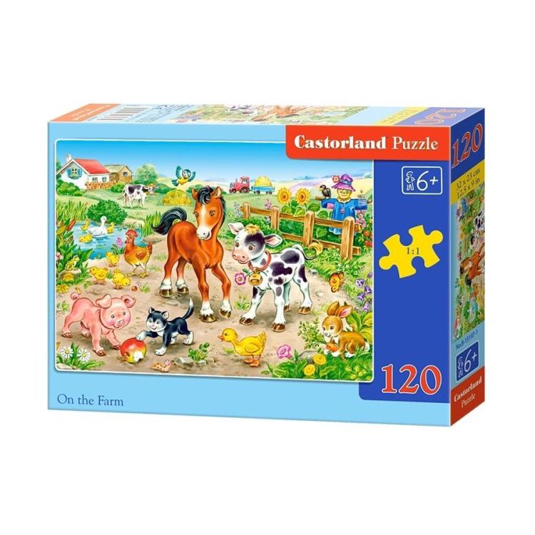 Puzzle 120 On the farm CASTOR