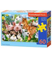 Puzzle 60 Farm Friends CASTOR