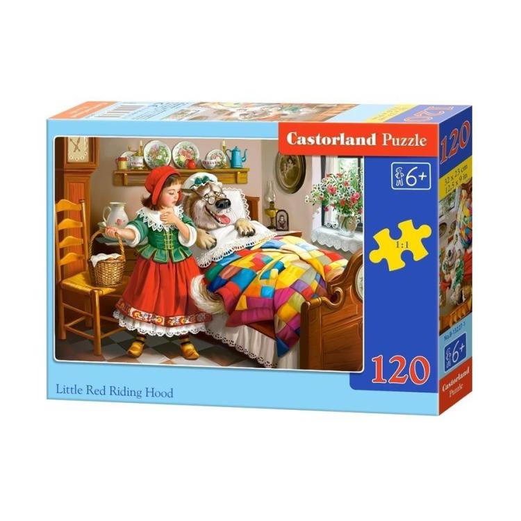 Puzzle 120 Czerwony Kapturek CASTOR