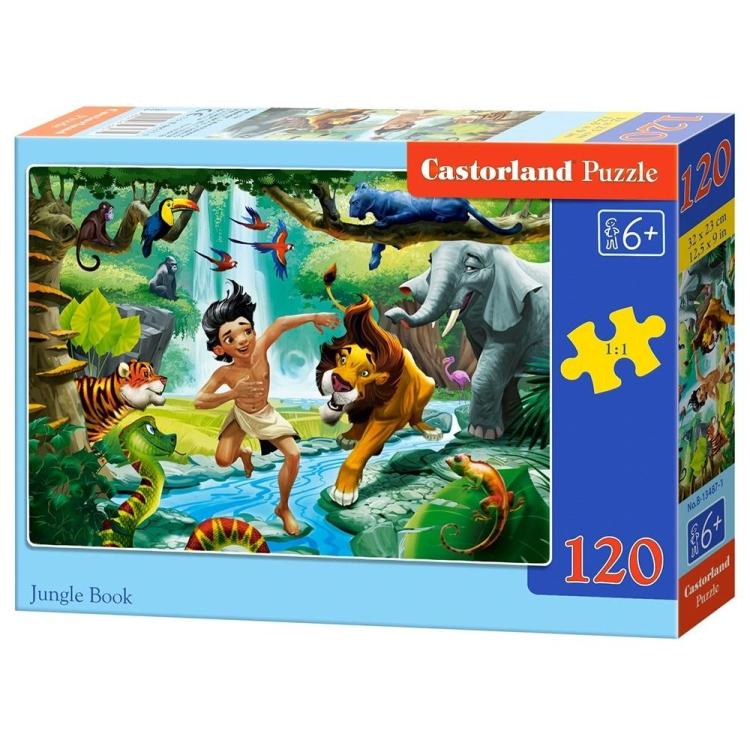 Puzzle 120 Jungle Book CASTOR