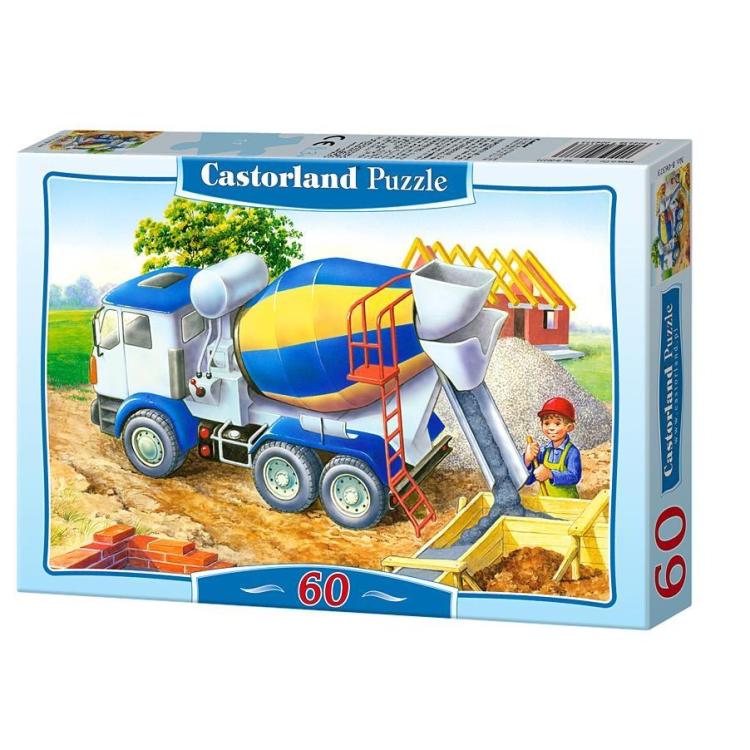 Puzzle 60 Betoniarka CASTOR