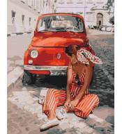 Malowanie po numerach 40x50cm - Wakacje