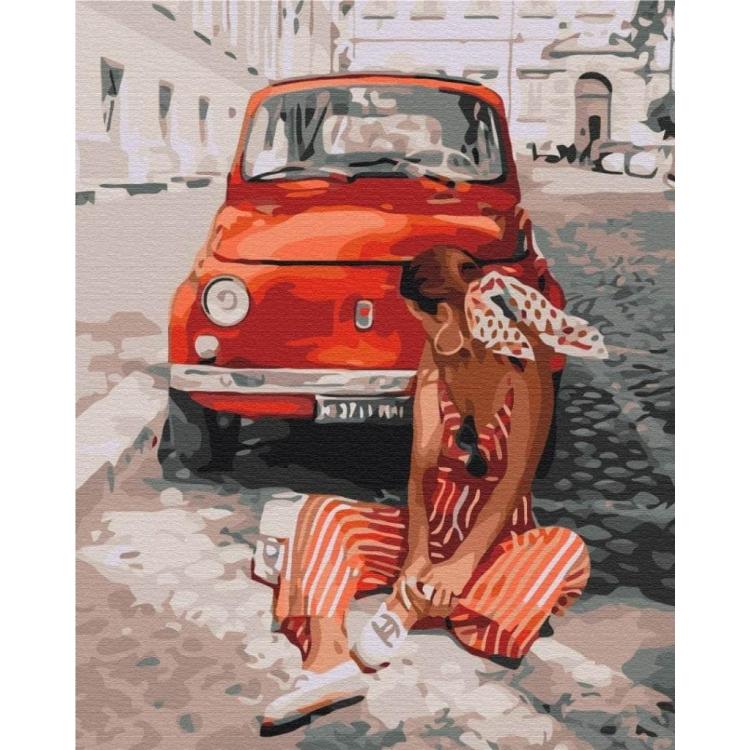 Malowanie po numerach 40x50cm - Wakacje