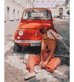 Malowanie po numerach 40x50cm - Wakacje