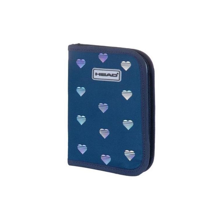 Piórnik pojedynczy 2 klapki bez wyp. Holo ASTRA