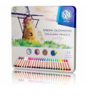 Kredki ołówkowe prestige 24 kolorów ASTRA