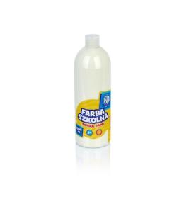 Farba szkolna biała 1000ml ASTRA