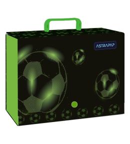 Teczka z rączką XL Neo Football 9cm Astrapap