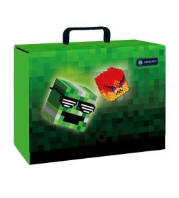 Teczka z rączką XL Pixel Hero 9cm Astrapap