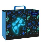 Teczka z rączką XL Go Playing 9cm Astrapap