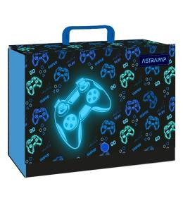 Teczka z rączką XL Go Playing 9cm Astrapap