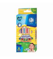 Kredki ołówkowe okrągłe Super Jumbo 6kol ASTRA