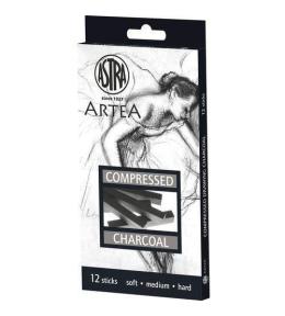 Zestaw węgli prasowanych 12 sztuk ASTRA