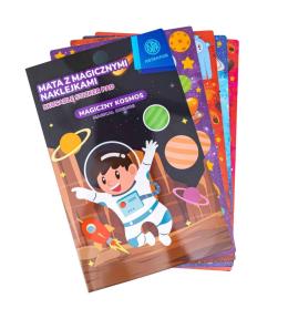 Zestaw naklejek w teczce XL Astrafun mix