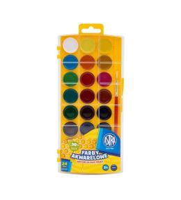 Farby akwarelowe 24 kolory ASTRA