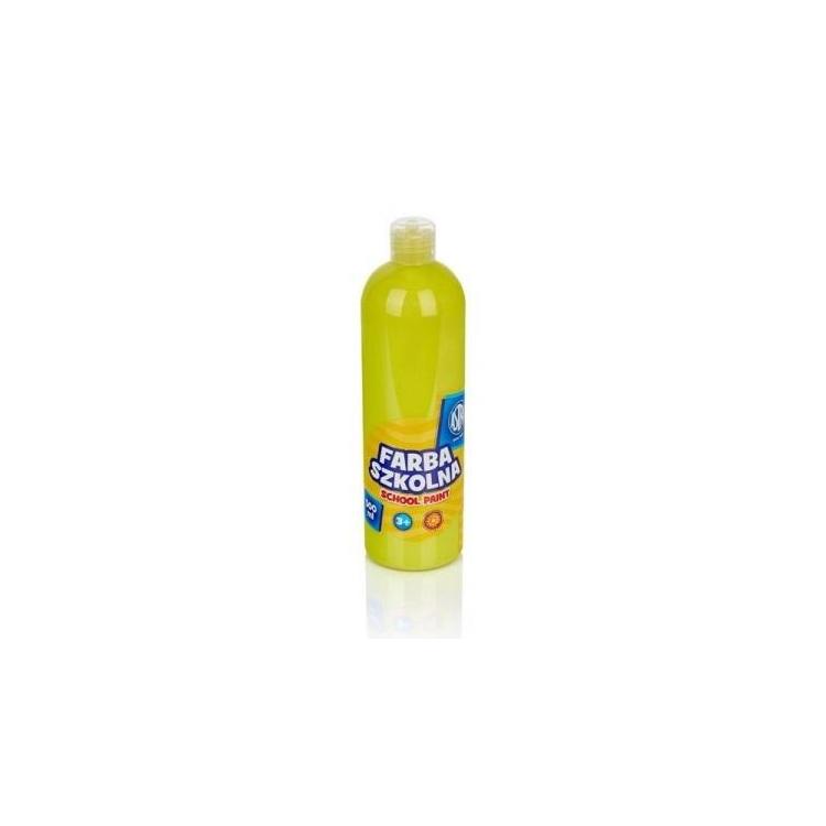 Farba szkolna cytrynowa 500ml ASTRA