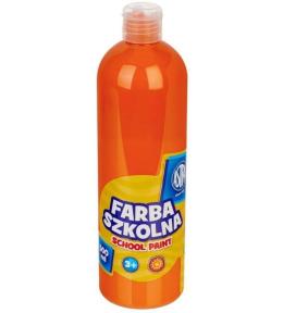 Farba szkolna pomarańczowa 500ml ASTRA