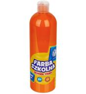 Farba szkolna pomarańczowa 500ml ASTRA