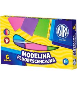 Modelina fluorescencyjna 6 kolorów ASTRA