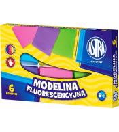Modelina fluorescencyjna 6 kolorów ASTRA