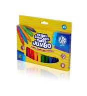 Kredki świecowe Super Jumbo 12 kolorów ASTRA