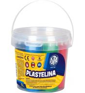 Plastelina wiaderko 6 kolorów ASTRA