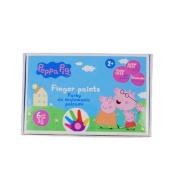 Farby do malowania palcami Świnka Peppa 6kol ASTRA