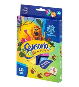 Lekka masa plastyczna Dżungla 10kol ASTRA