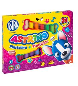 Plastelina 24 kolory Astrino ASTRA