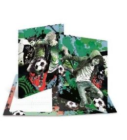 Teczka A4 z gumkami Piłka