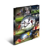 Teczka A4 gumki narożne - Piłkarze