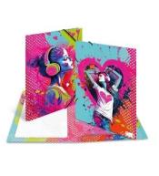 Teczka A4 z gumkami Music