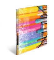 Teczka A4 gumki narożne - Pędzle