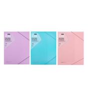 Teczka-pudełko z gumką PP pastel mix ASTRA