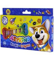 Kredki grafionowe 24 kolory Astrino ASTRA