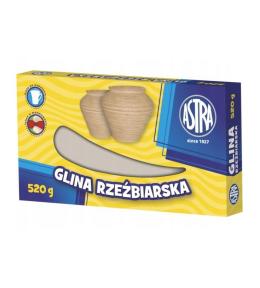 Glina rzeźbiarska 520g ASTRA