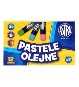 Pastele olejne 12 kolorów ASTRA