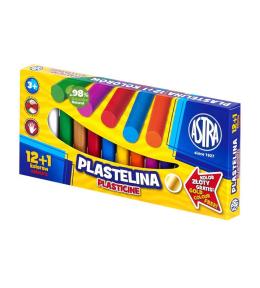 Plastelina 12+1 kolorów ASTRA