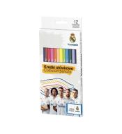 Kredki ołówkowe 12 kolorów Real Madryt ASTRA