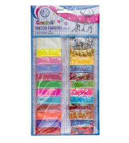 Zestaw do dekoracji Francuska Kawiarenka mix 24x2g