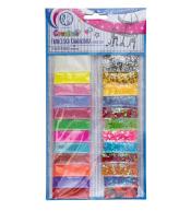 Zestaw do dekoracji Francuska Kawiarenka mix 24x2g