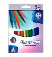 Flamastry okrągłe Cx Pastel Line 12 kolorów ASTRA