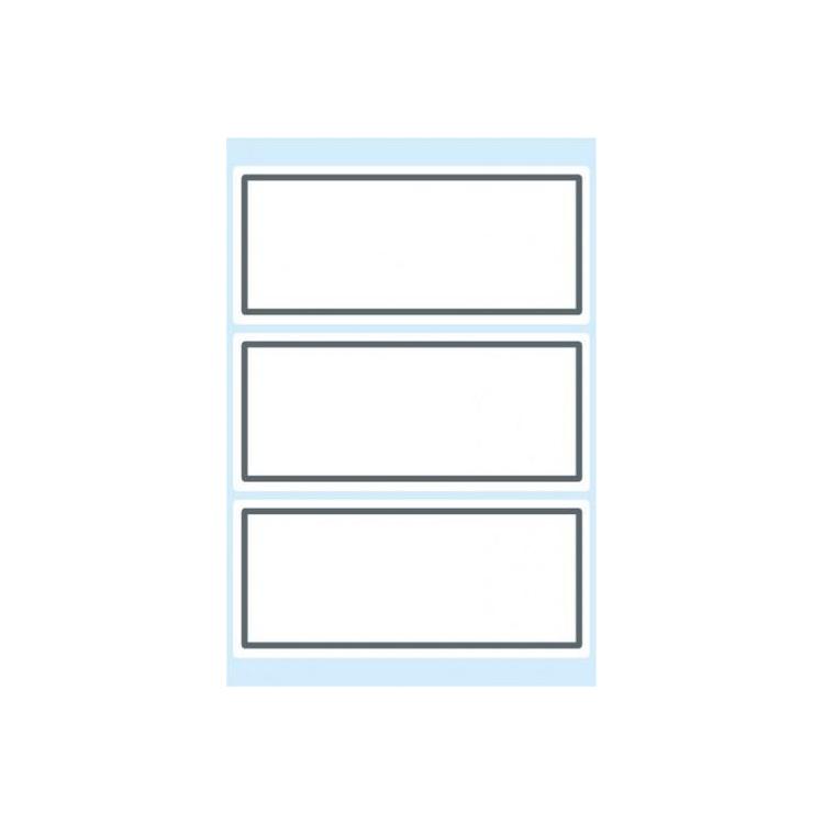 Naklejki szkolne białe 18szt