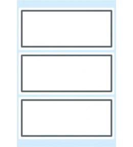 Naklejki szkolne białe 18szt