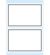 Naklejki szkolne białe 12szt