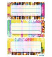 Naklejki szkolne - Pędzle 9szt