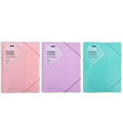 Teczka z gumką PP pastel mix ASTRAPAP