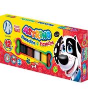 Plastelina Astrino 12 kolorów ASTRA