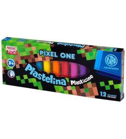 Plastelina Pixel One 12 kolorów ASTRA
